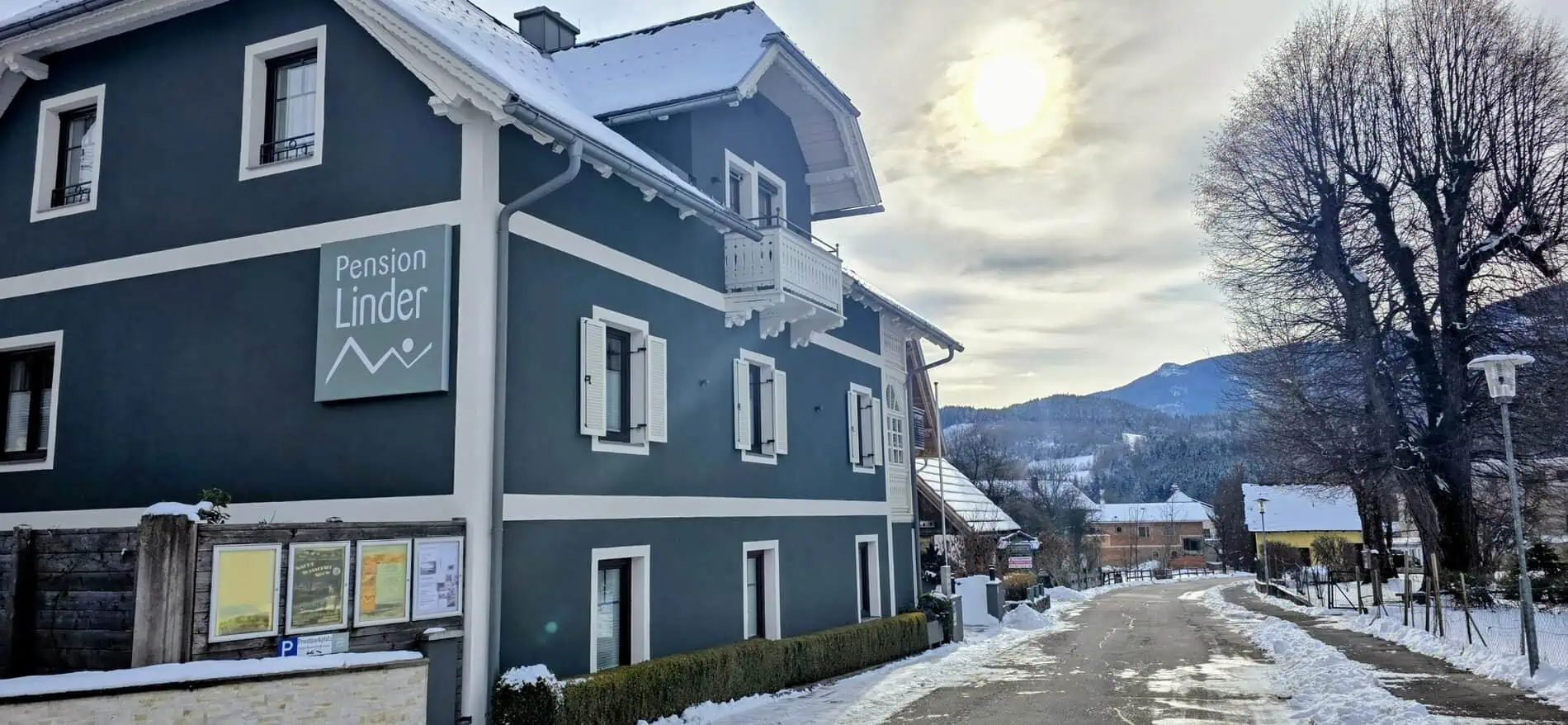 Pension Linder - Winter - Weihnachten - Schnee Landschaft - Ski Paradies