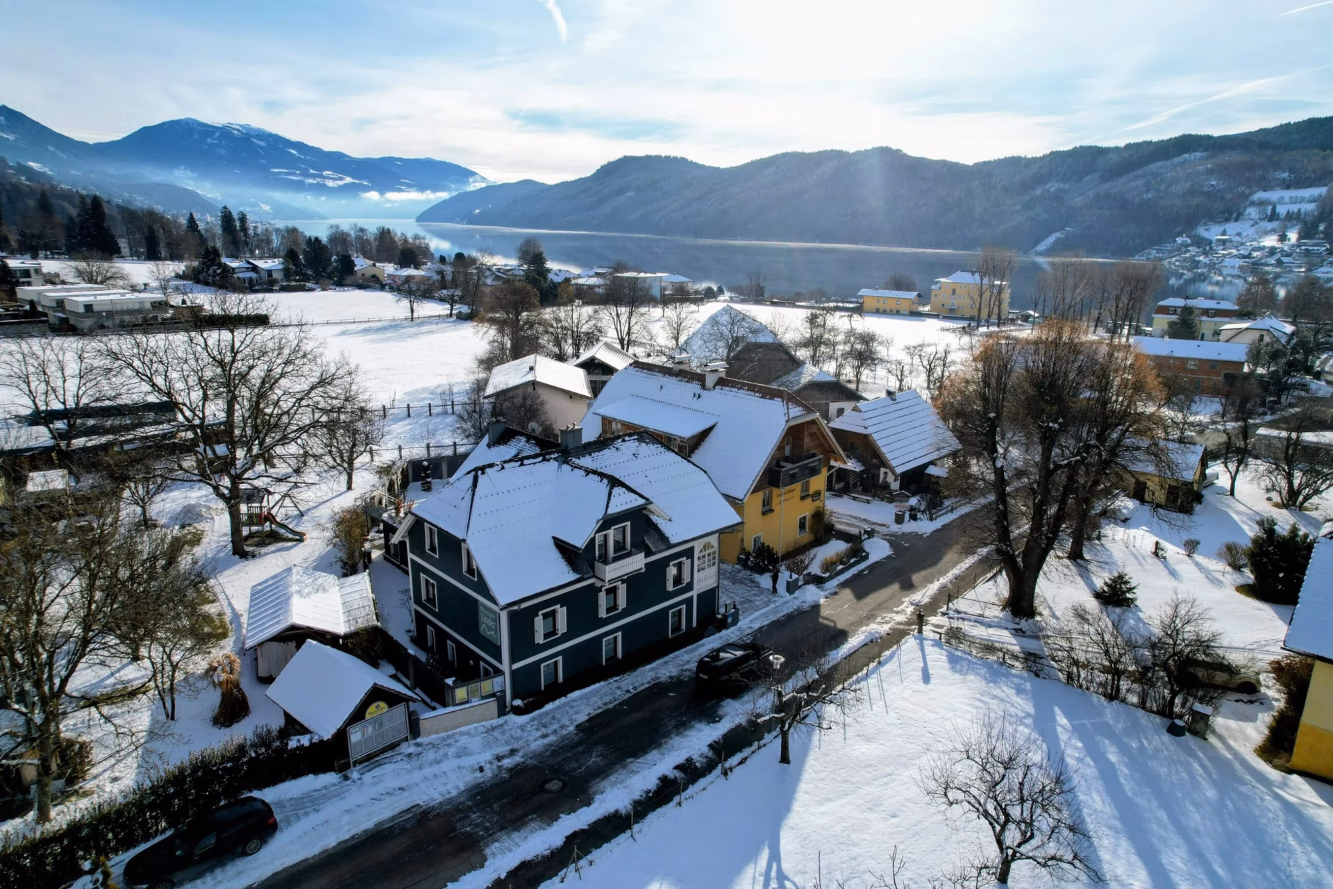 Pension Linder - Winter - Weihnachten - Schnee Landschaft - Ski Paradies
