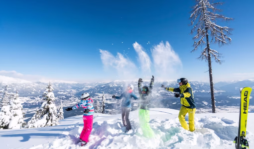 Skifahren am Sportberg Goldeck